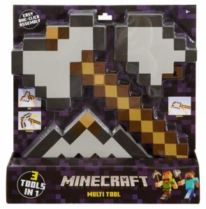 Minecraft giocattoli prezzo: pala, ascia e spada