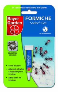 Rimedio efficace contro le formiche - Bayer Garden Solfac Gel formiche Esca attrattiva in tubetto pronta all'Uso