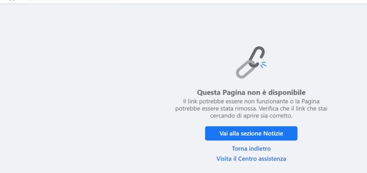 Primark Roma est, cancellata la pagina