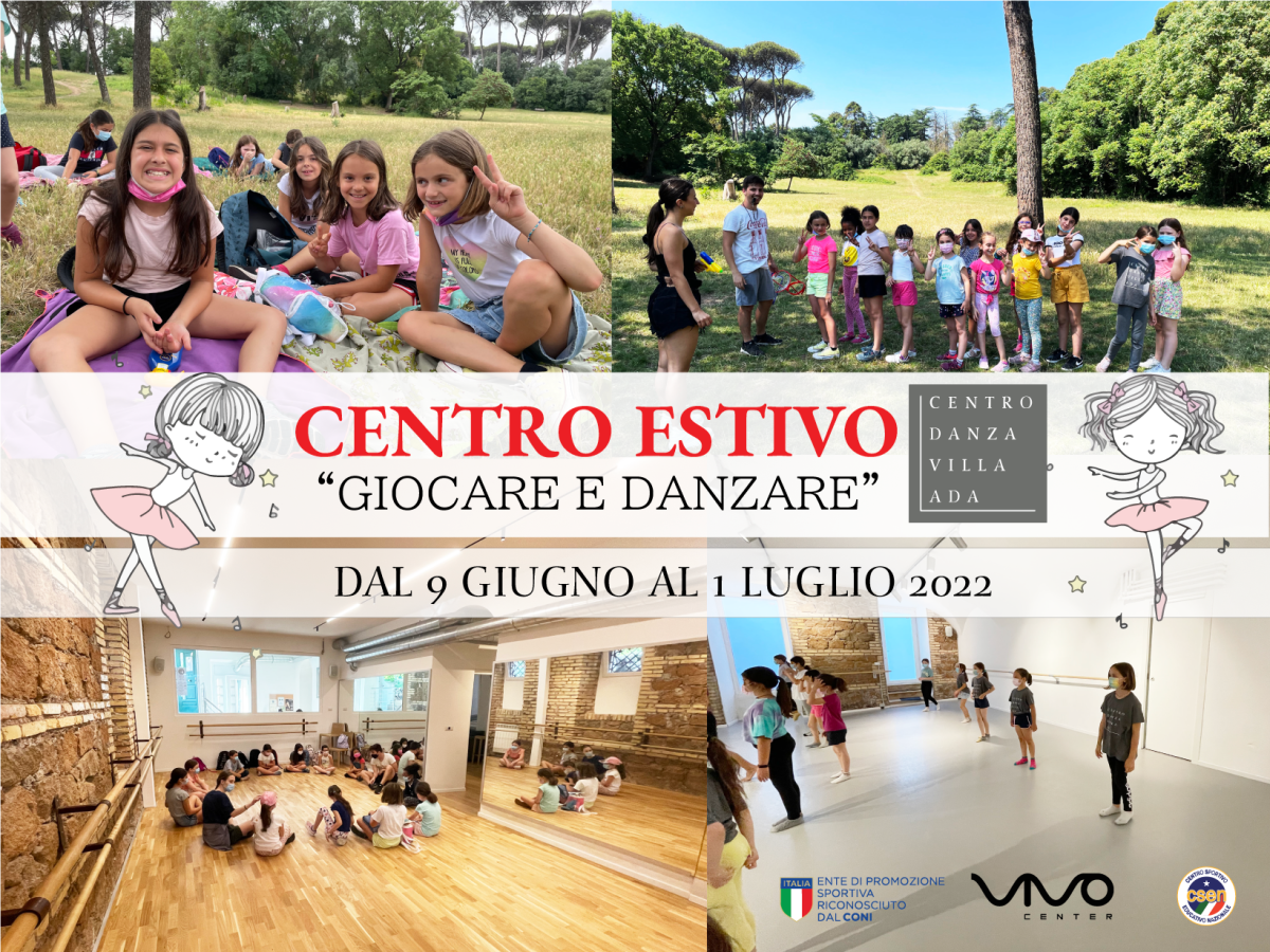 Centro estivo 'Giocare e danzare' presso Centro danza Villa Ada