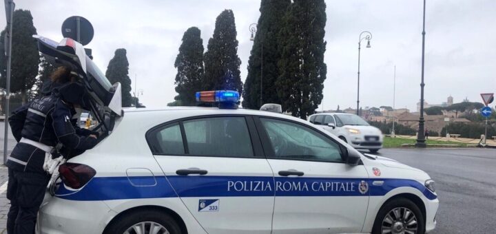 blocco auto roma